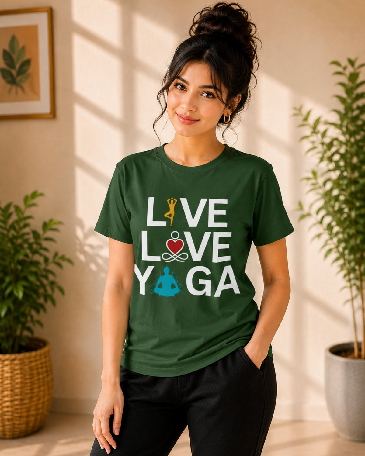 Live Love Yoga Unisex Classic T-Shirt