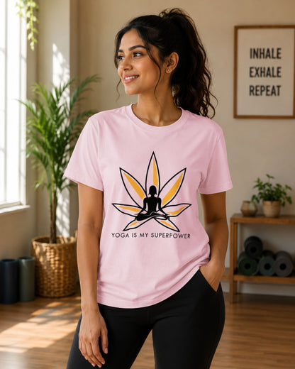 Yoga is My Superpower Unisex Classic T-Shirt
