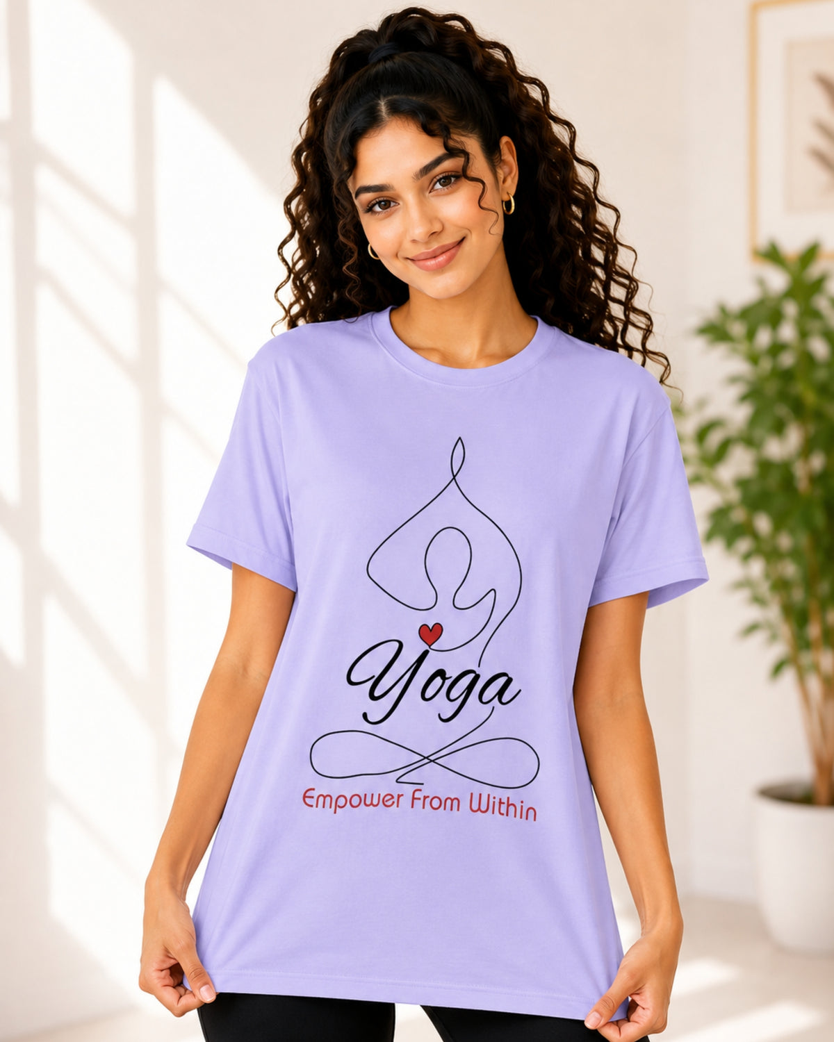 Yoga Empower from within Unisex Classic T-Shirt - photo 10