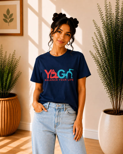 Yoga Balance Your Life Unisex Classic T-Shirt