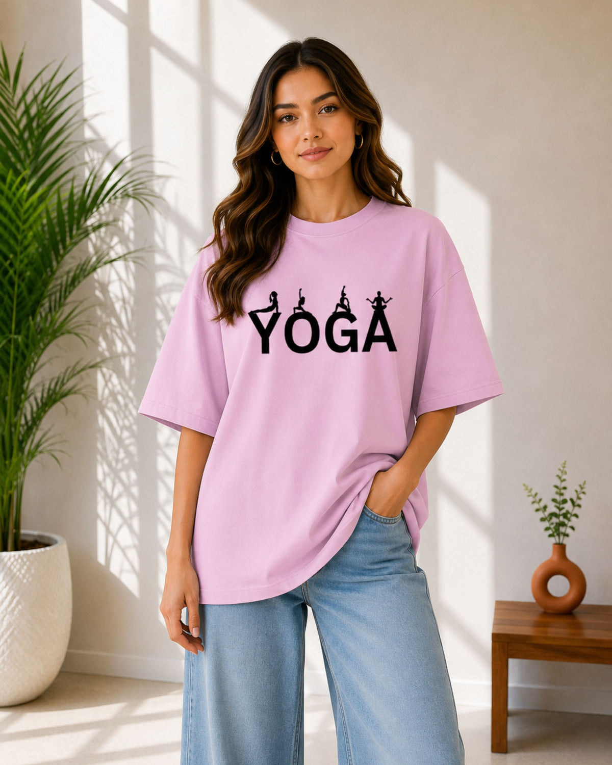 Yoga Unisex Oversized Tee - photo 9