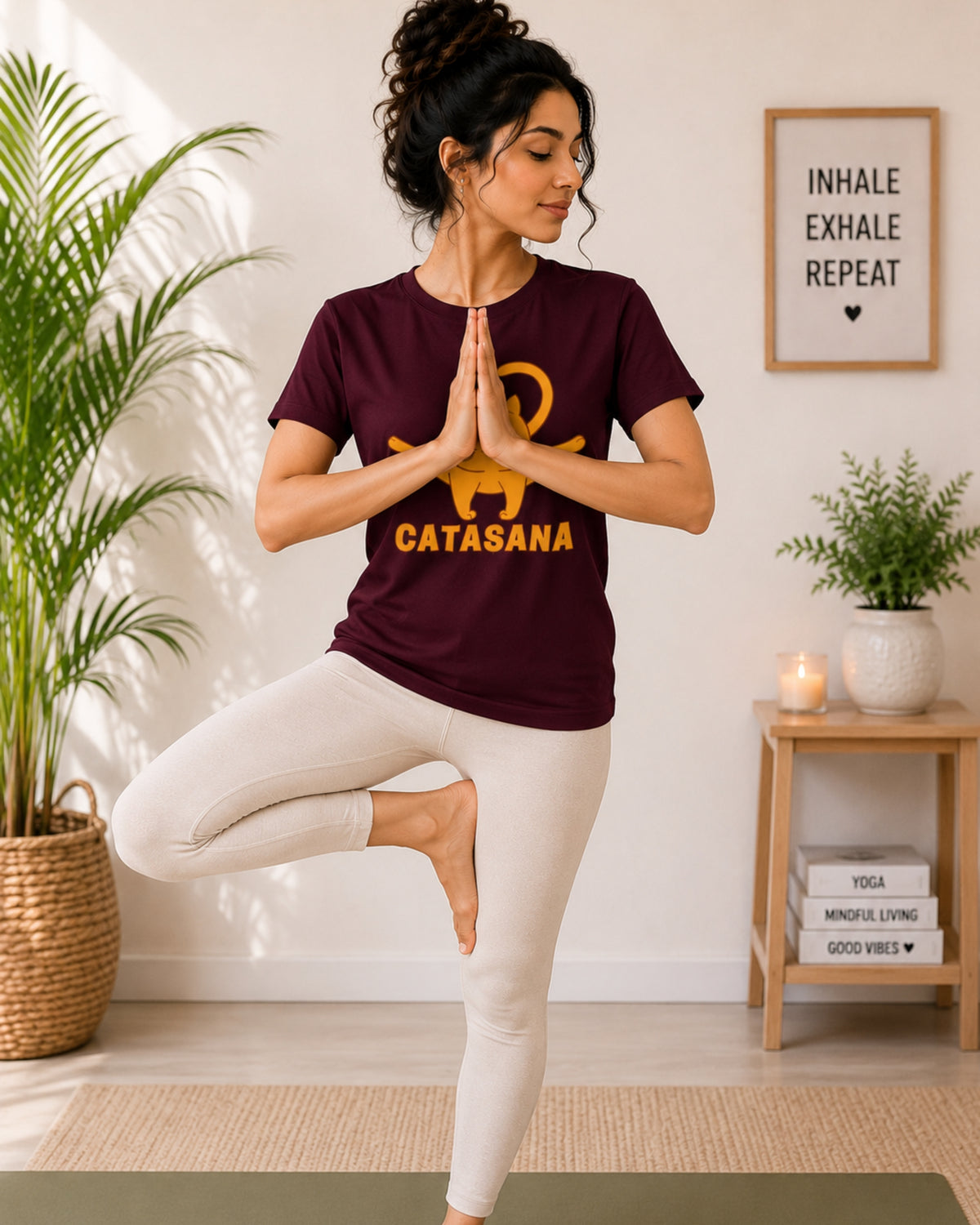 Catasana Unisex Classic Crew T-Shirt - photo 6