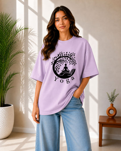 Yoga Unisex Oversized Tee - photo 9