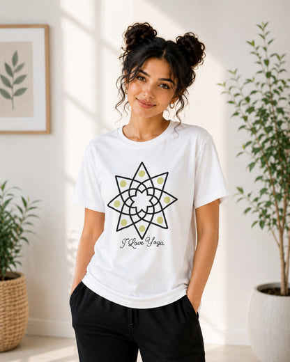 I Love Yoga Unisex Classic T-Shirt - photo 9