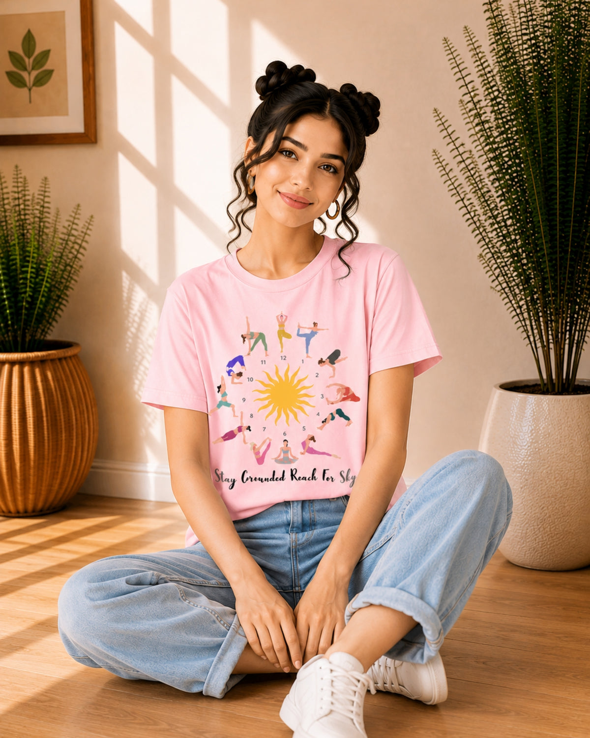 Stay Grounded Reach for sky Unisex Classic T-Shirt - photo 5