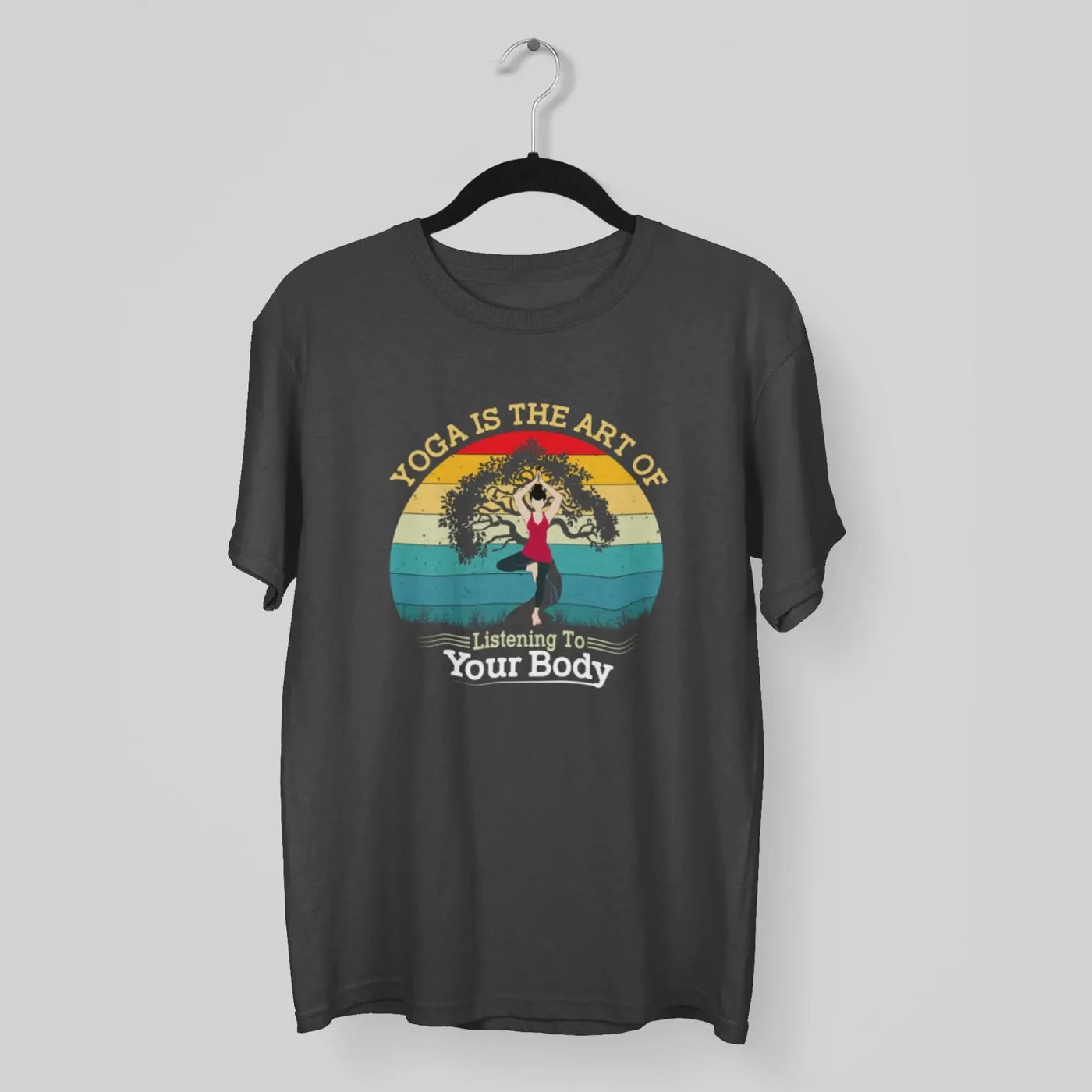 Yoga is the art of listening to your body Unisex Classic T-Shirt