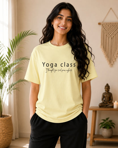 Yoga Class Unisex Classic T-Shirt - photo 9