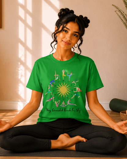 Stay Grounded Reach for sky Unisex Classic T-Shirt - photo 3