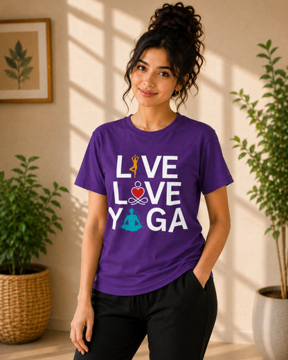 Live Love Yoga Unisex Classic T-Shirt