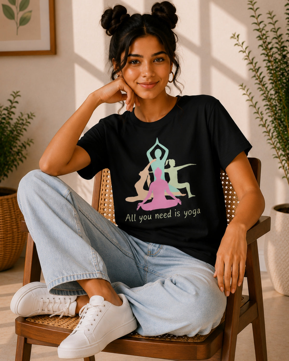 All You Need is Yoga Unisex Classic T-Shirt - photo 2