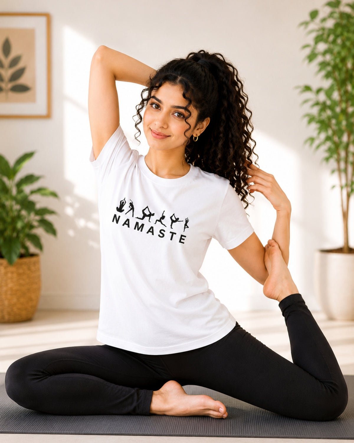 Namaste Unisex Classic T-Shirt - photo 4