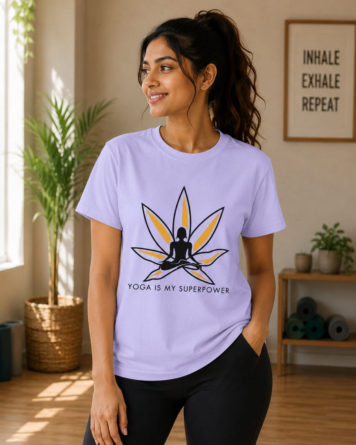 Yoga is My Superpower Unisex Classic T-Shirt