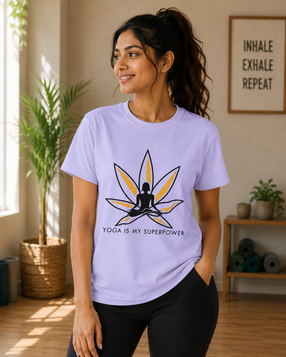 Yoga is My Superpower Unisex Classic T-Shirt