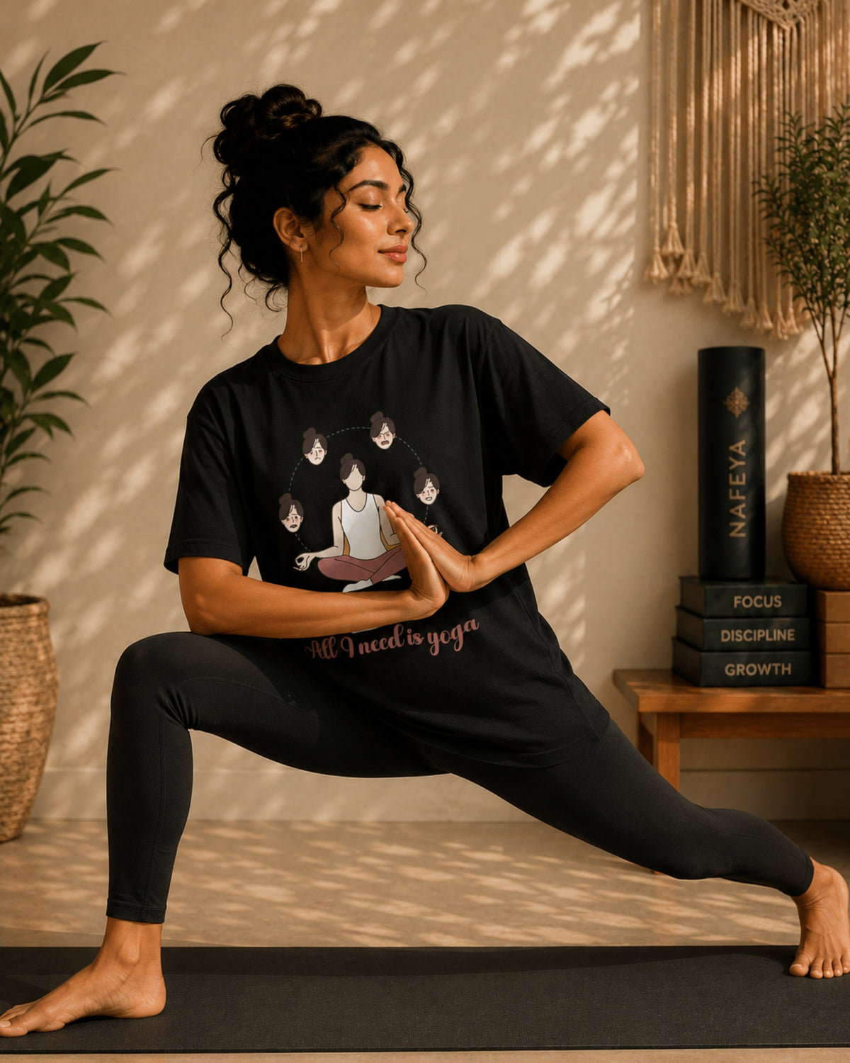 All need is Yoga Unisex Classic Crew T-Shirt - photo 4