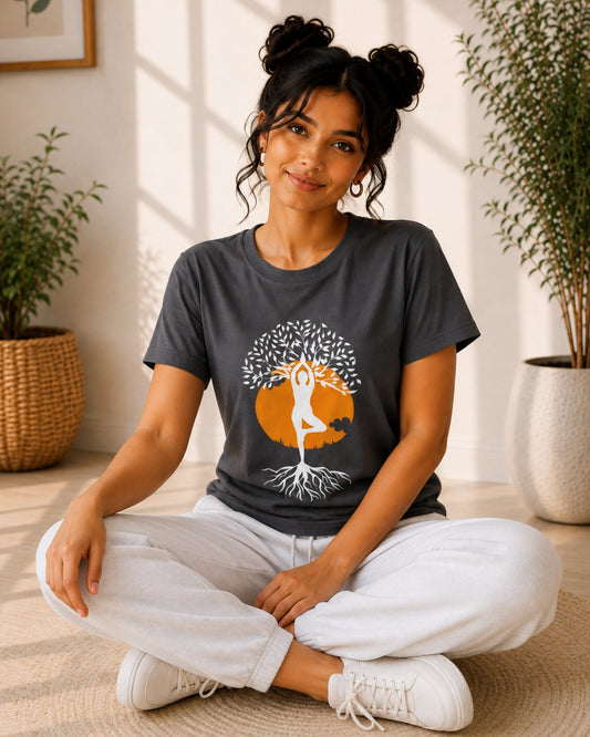 Yoga Unisex Classic T-Shirt - front view