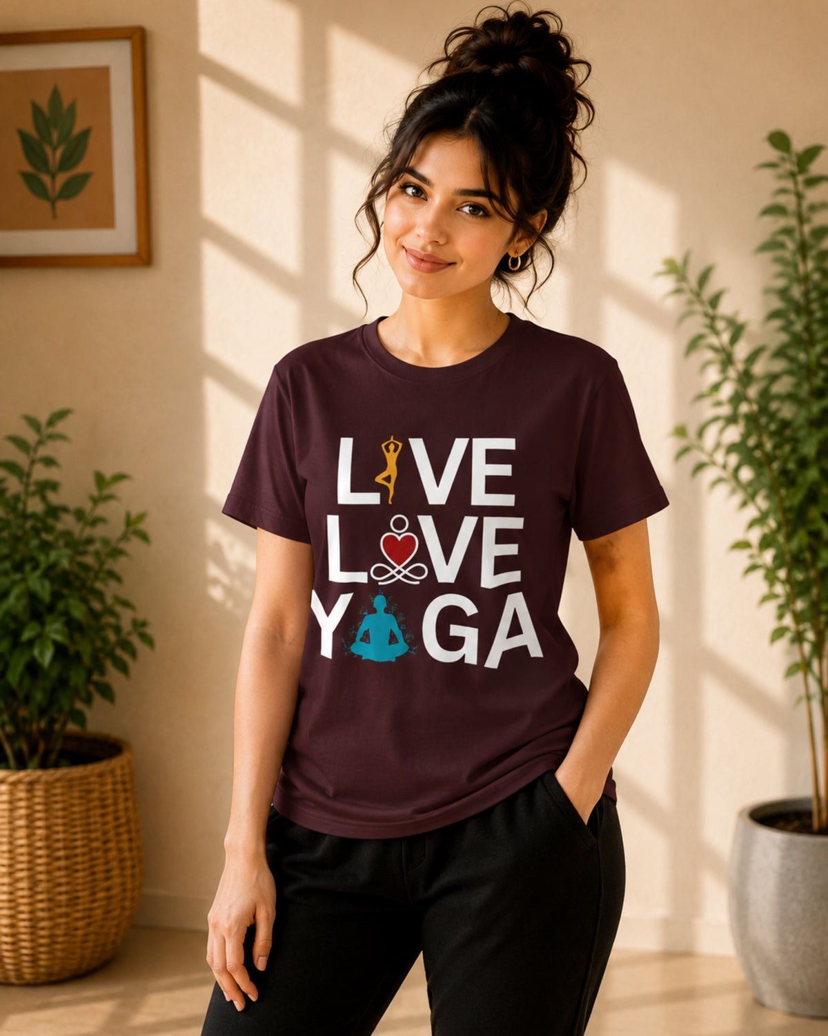 Live Love Yoga Unisex Classic T-Shirt