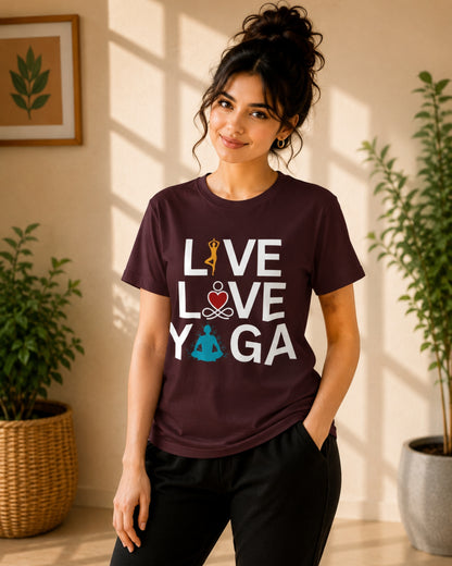 Live Love Yoga Unisex Classic T-Shirt