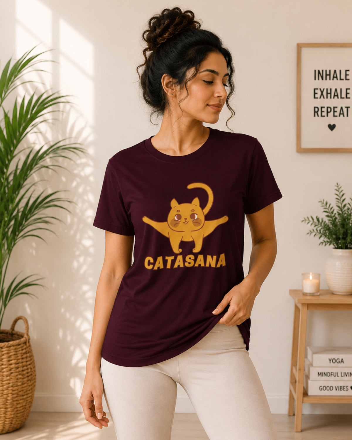 Catasana Unisex Classic Crew T-Shirt