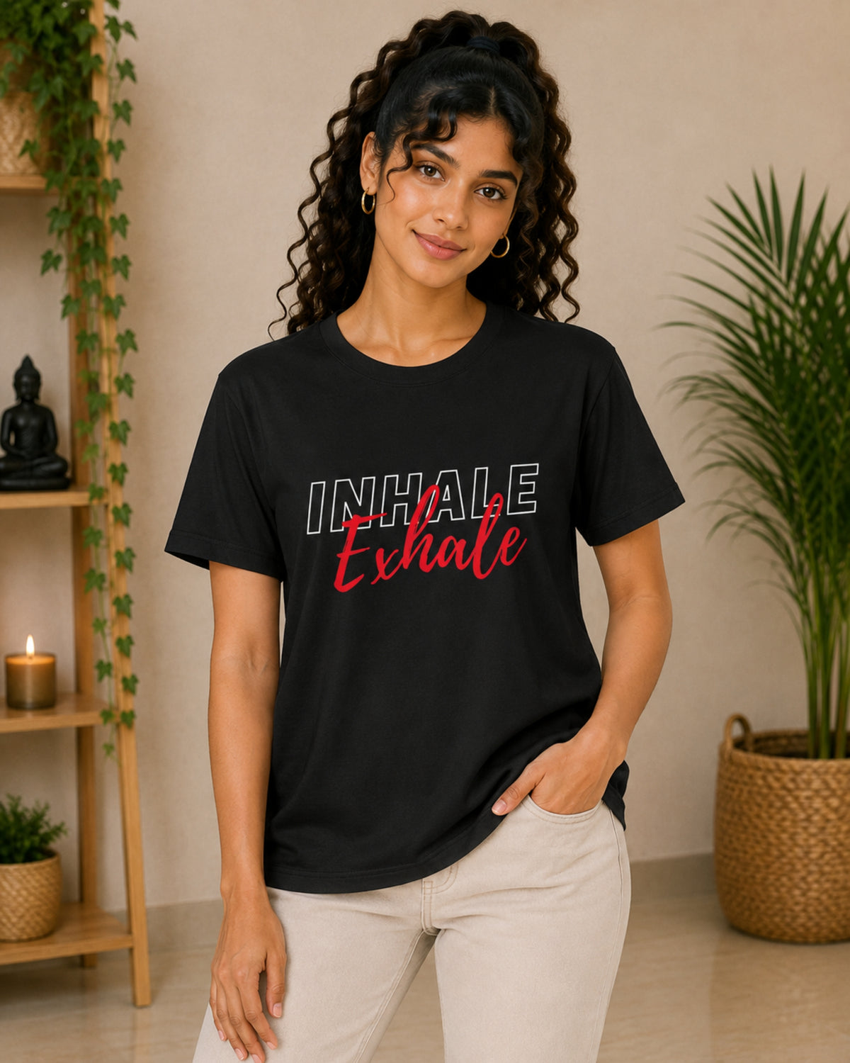 Inhale Exhale Unisex Classic T-Shirt - photo 8