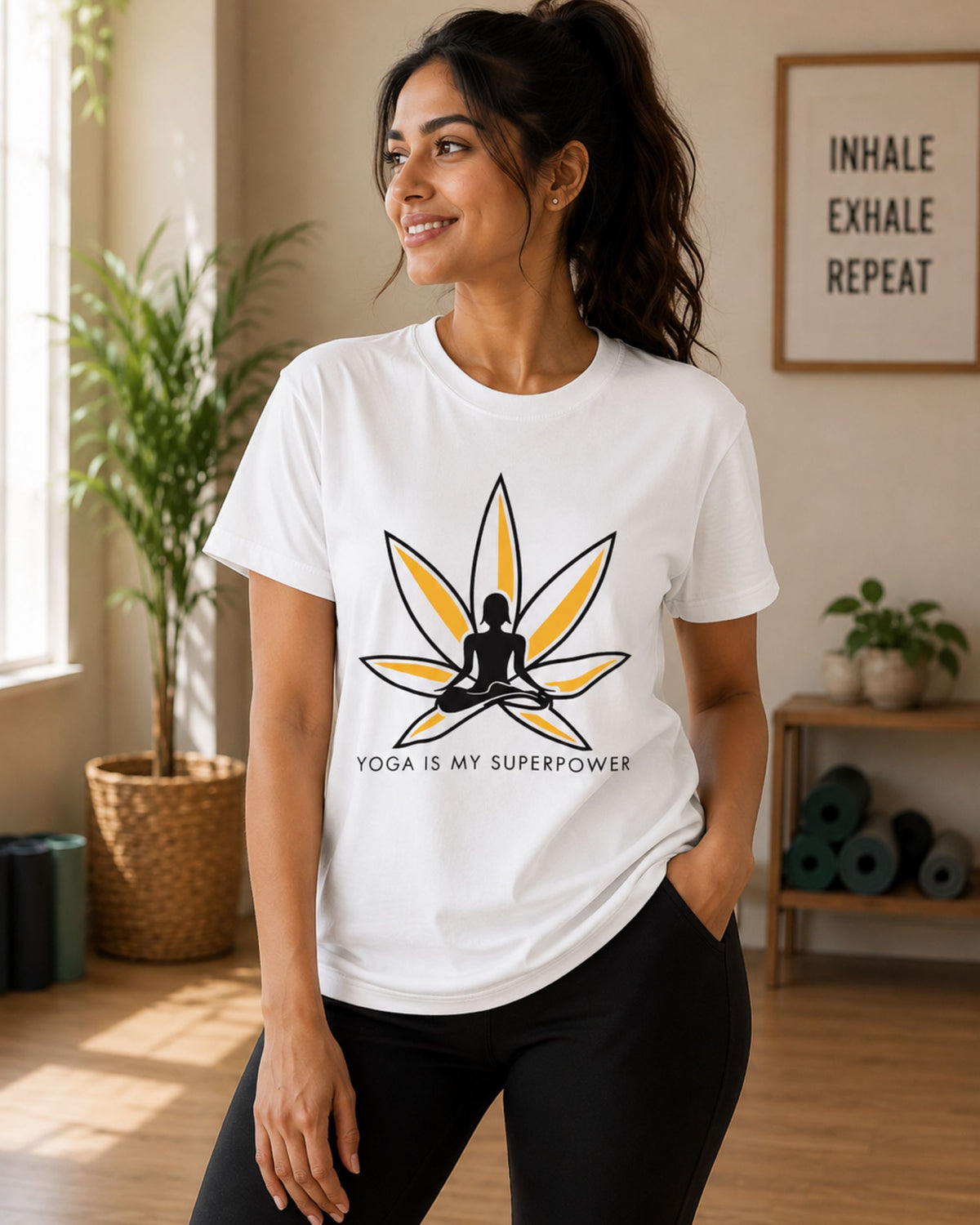 Yoga is My Superpower Unisex Classic T-Shirt