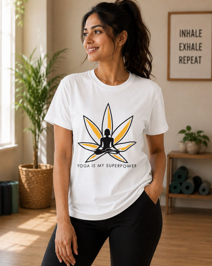 Yoga is My Superpower Unisex Classic T-Shirt
