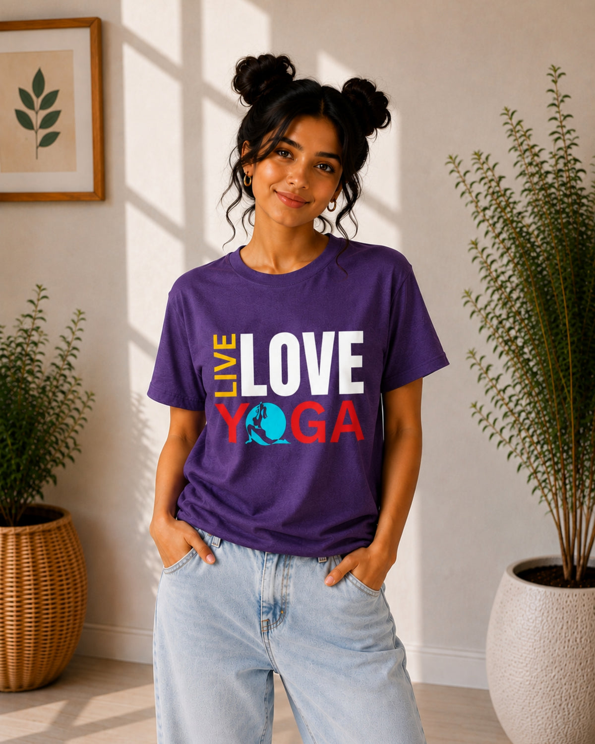 Live Love Yoga Unisex Classic T-Shirt - photo 10