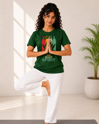 Yoga Mind Body Spirit Unisex Classic T-Shirt - photo 4