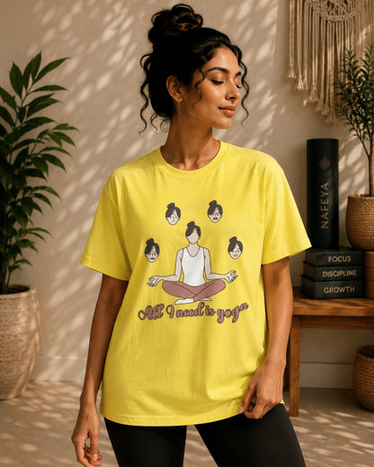 All need is Yoga Unisex Classic Crew T-Shirt - photo 10