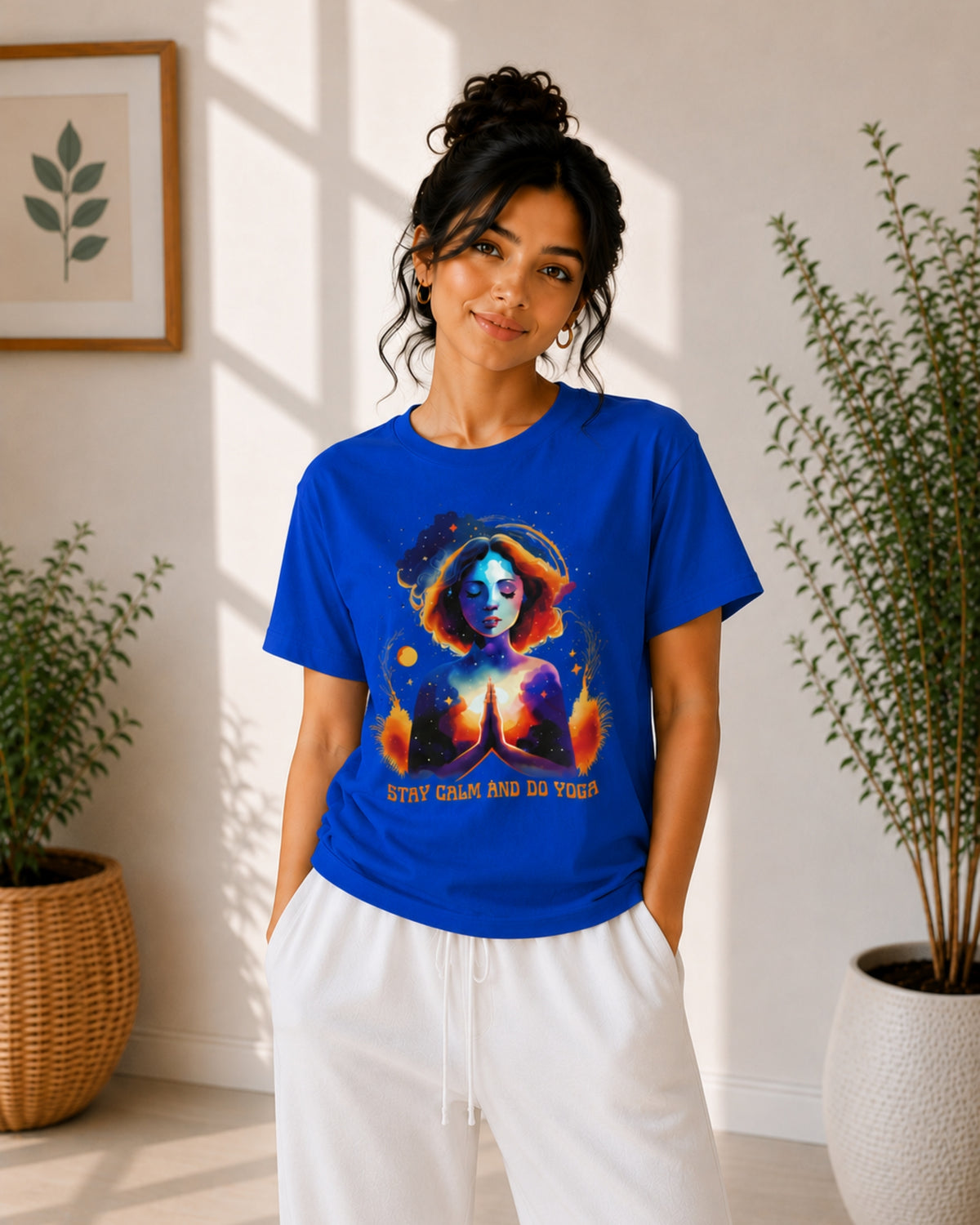 Stay Calm and do Yoga Unisex Classic T-Shirt