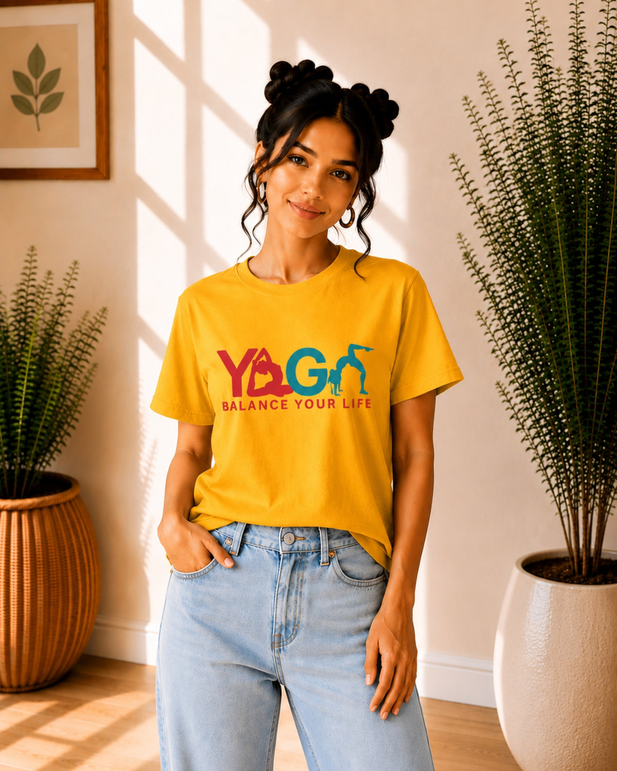 Yoga Balance Your Life Unisex Classic T-Shirt