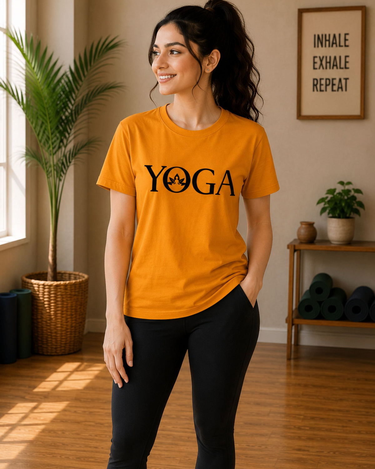 Yoga Unisex Classic Crew T-Shirt - photo 7