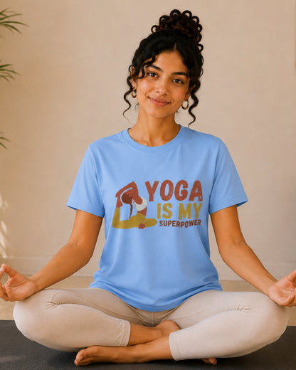 Yoga is My superpower Unisex Classic T-Shirt - photo 2
