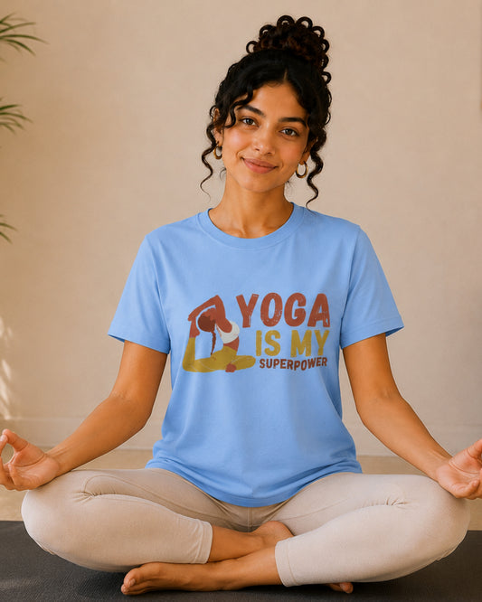 Yoga is My superpower Unisex Classic T-Shirt - photo 2