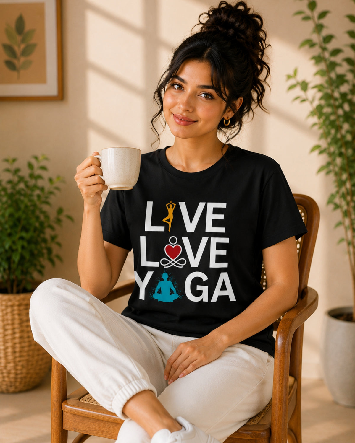 Live Love Yoga Unisex Classic T-Shirt - photo 3