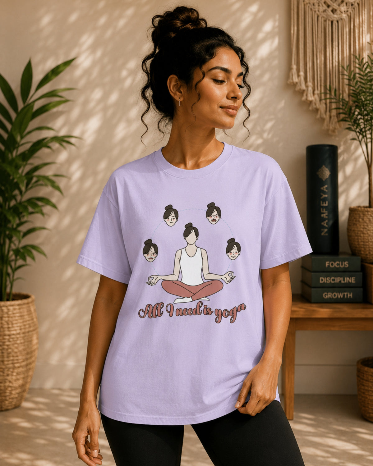 All need is Yoga Unisex Classic Crew T-Shirt