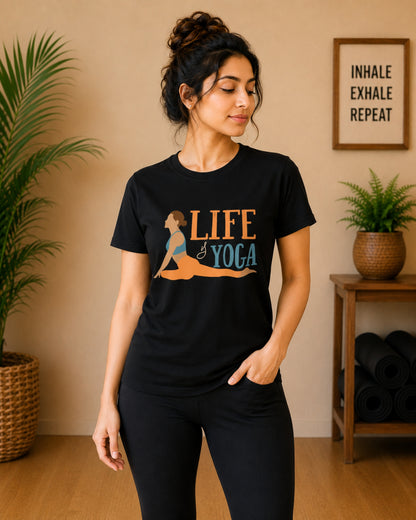 Life is Yoga Unisex Classic T-Shirt