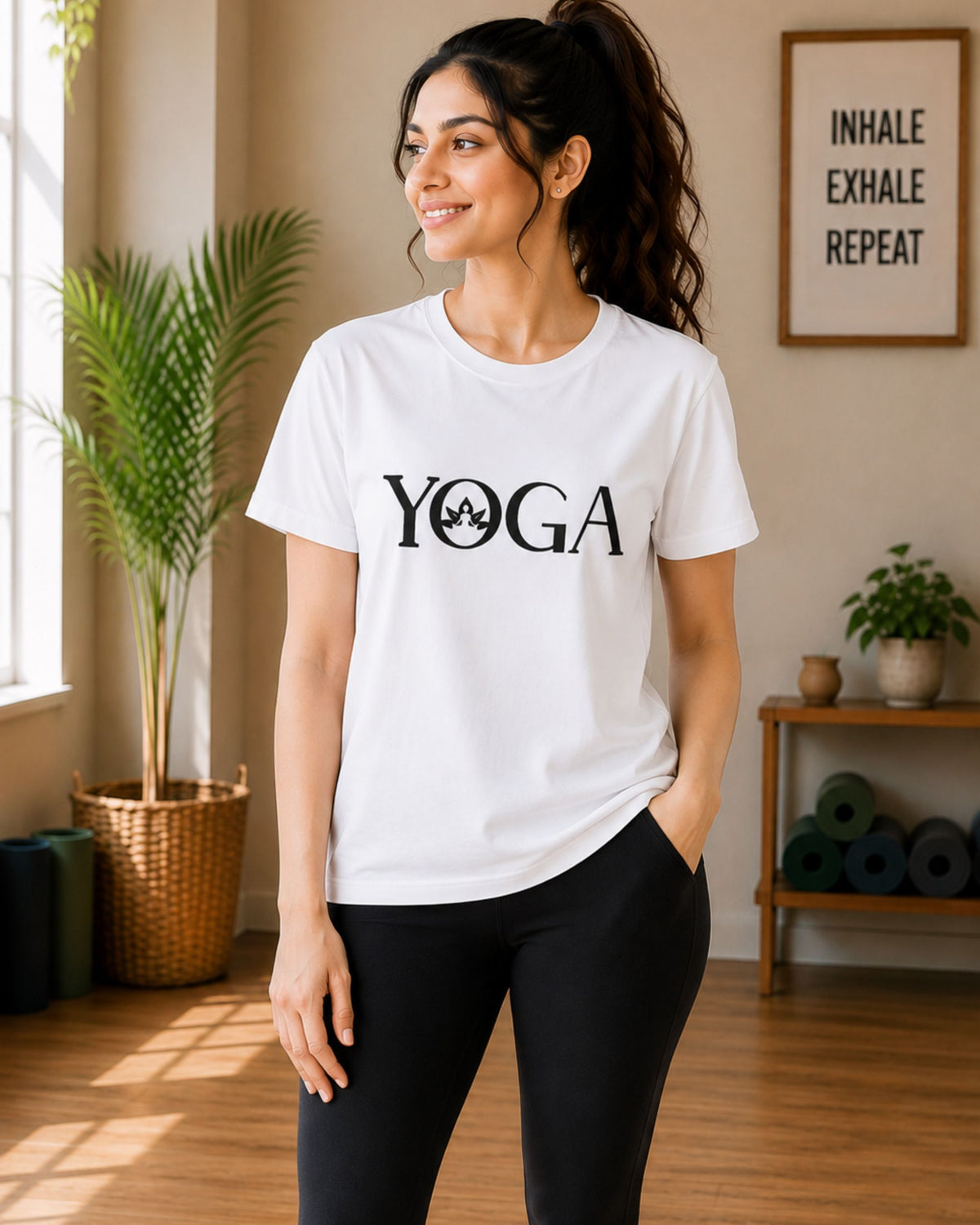 Yoga Unisex Classic Crew T-Shirt - photo 5