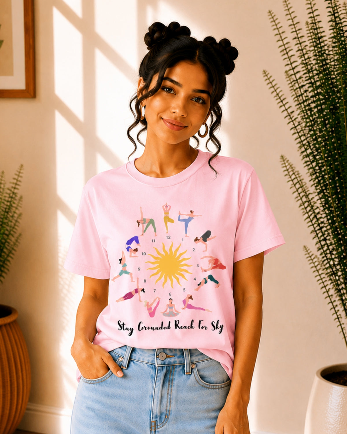 Stay Grounded Reach for sky Unisex Classic T-Shirt