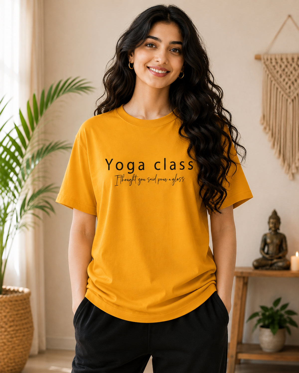 Yoga Class Unisex Classic T-Shirt - photo 7