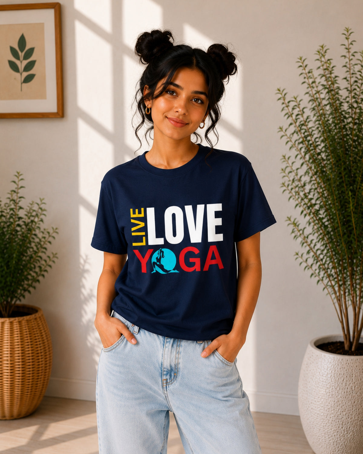 Live Love Yoga Unisex Classic T-Shirt - photo 8