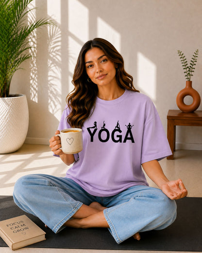 Yoga Unisex Oversized Tee - photo 2