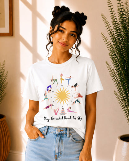 Stay Grounded Reach for sky Unisex Classic T-Shirt - photo 7