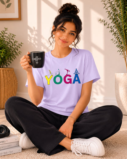 Yoga Unisex Classic T-Shirt - front view