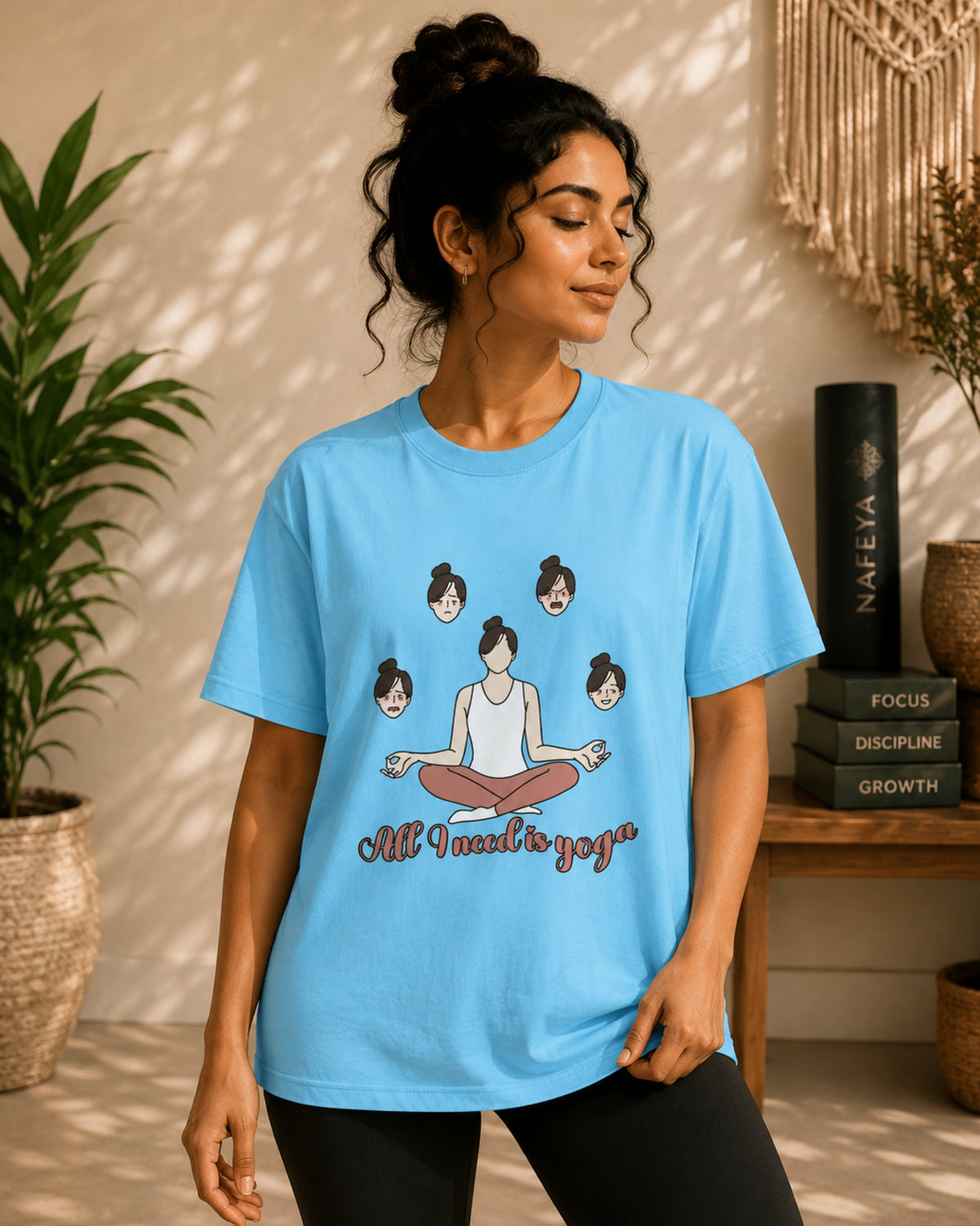 All need is Yoga Unisex Classic Crew T-Shirt - photo 9