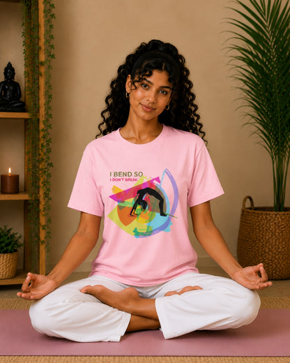 I bend so I don't break Unisex Classic T-Shirt - photo 5