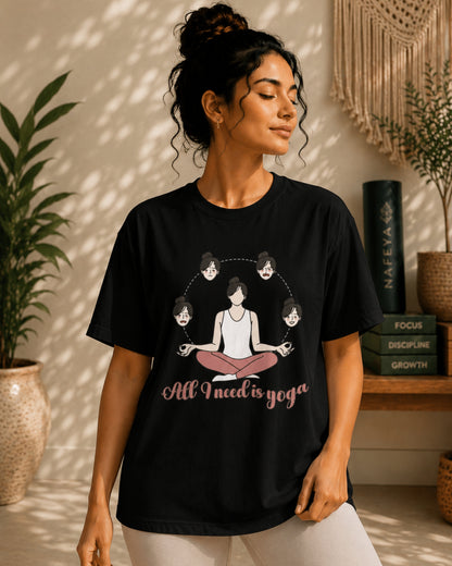 All need is Yoga Unisex Classic Crew T-Shirt - photo 8