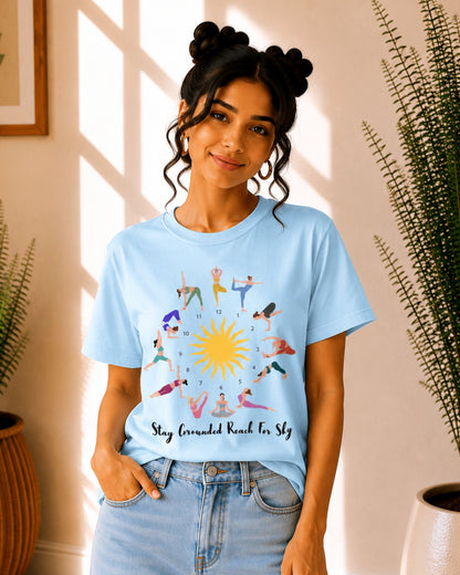 Stay Grounded Reach for sky Unisex Classic T-Shirt - photo 9