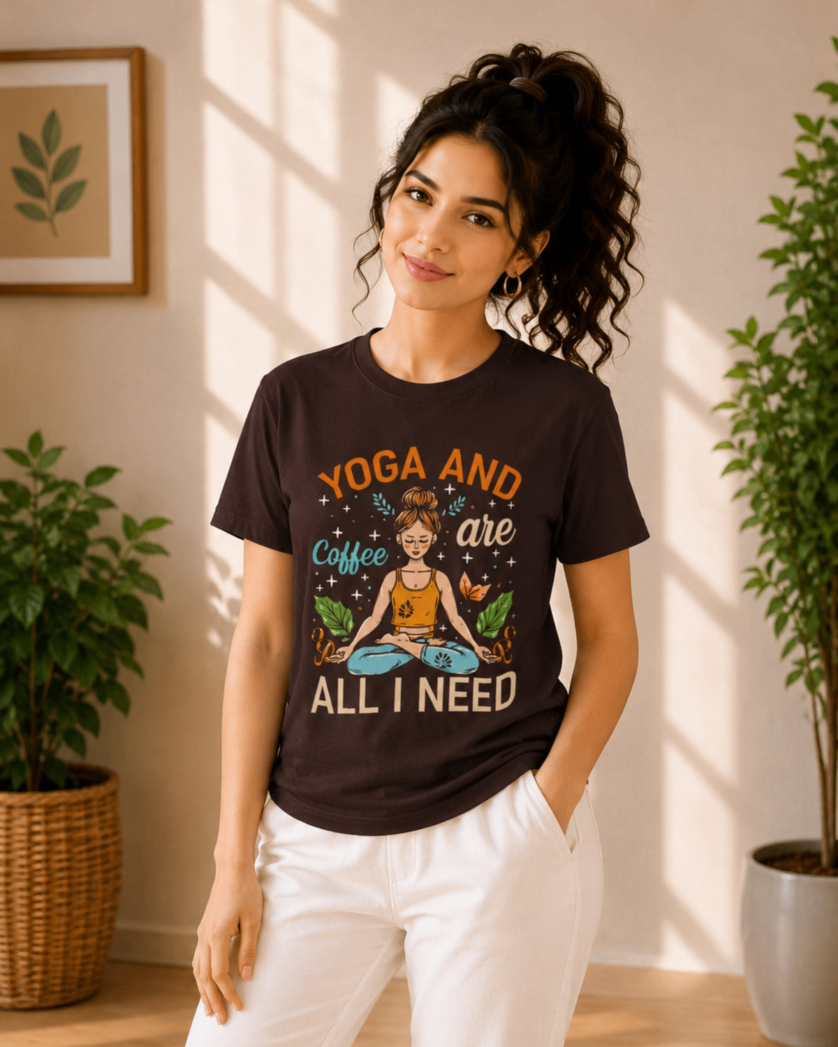 Yoga and Coffee are all I need Unisex Classic T-Shirt