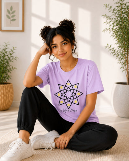 I Love Yoga Unisex Classic T-Shirt - photo 5