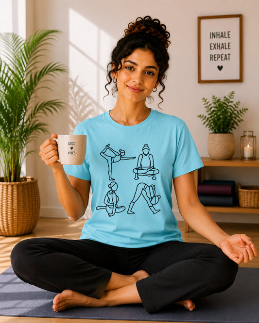 Yoga Unisex Classic T-Shirt - front view
